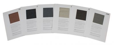Fabric Sample Card Group 91 Cor